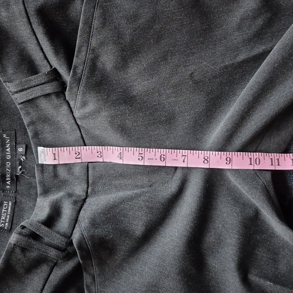 Charcoal Grey Fabrizio Gianni Dress Pants - Picture 6 of 7